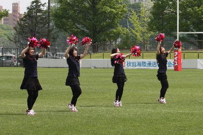 ハーフタイム 秋田NBチアガールの皆さん