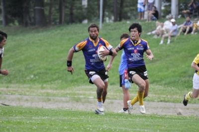 P.ALATINI選手と菅野朋幸選手