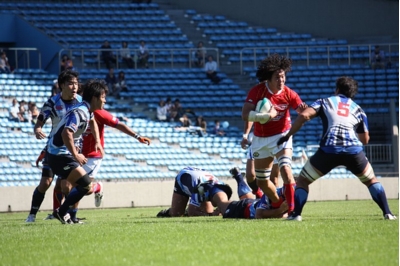 エンジン全開の馬渕 勝選手